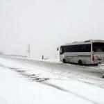 Elazığ'da ulaşıma kar engeli