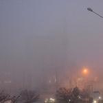Kilis'te yoğun sis
