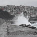 Zonguldak'ta şiddetli rüzgar