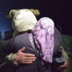 Afrin sınırında duygusal buluşma