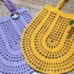 Örgü file poşet nasıl yapılır? Pratik örgü file poşet yapımı