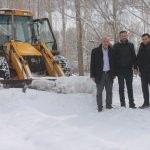 Çayıralan'da karla mücadele çalışmaları