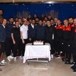 Sivasspor'da Muhammet Demir'in doğum günü kutlandı