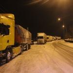 Konya'da ulaşıma kar engeli