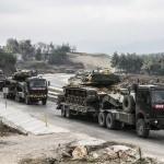 İdlib sınırına askeri sevkiyat sürüyor