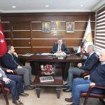SATSO'dan AK Parti İl Başkanı Tever'e ziyaret