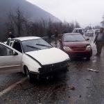 Karabük'te zincirleme trafik kazası: 7 yaralı