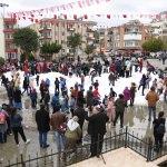 Mersin'de öğrencilere kar sürprizi