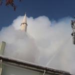 Bolu'da k&ouml;y camisinde &ccedil;ıkan yangın s&ouml;nd&uuml;r&uuml;ld&uuml;