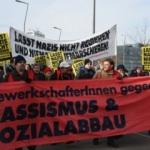Avusturya'da aşırı sağcı partiye protesto!