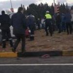 TIR kırmızı ışıkta dehşet sa&ccedil;tı! Yaralılar var