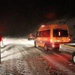 GÜNCELLEME - Yollar kapanınca vatandaşlar kayak merkezinde mahsur kaldı