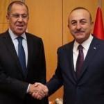 Çavuşoğlu, Sergey Lavrov ile görüştü