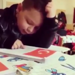 Trabzonlu &ccedil;ocuk İstiklal Marşı okursa!