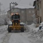 Yüksekova'da karla mücadele