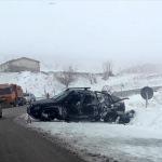 Sivas'ta kamyonetle çekici çarpıştı: 1 ölü, 3 yaralı