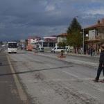 Kaymam Kadiroğlu, trafikte "yaya önceliği" uygulamasına katıldı