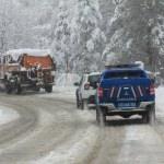 Kütahya'da kar yağışı ulaşımı etkiliyor