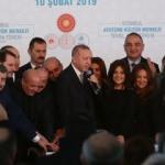 Cumhurbaşkanı Erdoğan Taksim Camisi inşaatında incelemelerde bulundu