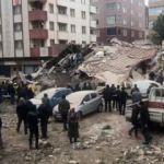 İstanbul'da sekiz katlı bir bina çöktü! Acı haber geldi