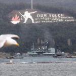 Rus savaş gemileri Çanakkale Boğazı'ndan geçti 