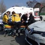 Silivri'de trafik kazası: 1 yaralı