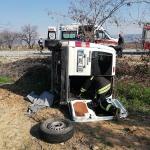 Denizli'de trafik kazaları: 6 yaralı