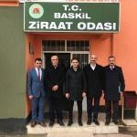 Kaymakam Murat, Baskil Ziraat Odasını ziyaret etti
