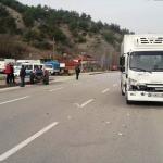 Taşova'da trafik kazası: 1 yaralı