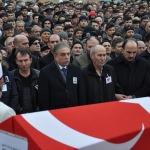 Şehit polis Aksoy son yolculuğuna uğurlandı