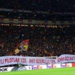 Galatasaray taraftarından anlamlı pankartlar