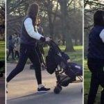 Türk çift Kate Middleton ve oğlu Prens Louis'yi parkta görüntüledi