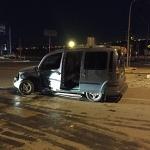 Çorum'da hafif ticari araçla otomobil çarpıştı: 4 yaralı