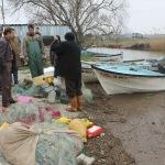 Manyas Gölü'nde kaybolan balıkçıyı arama çalışmaları