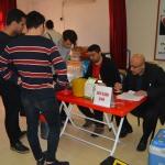 Gaziantep'te veli ve öğretmenlerden kan bağışı