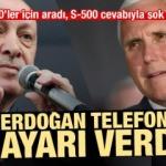 Erdoğan'dan Pence'e S-400 ayarı! S-500 cevabıyla şok oldu