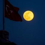 Türkiye'den 'Süper Ay' manzaraları