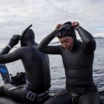 Milli sporcu Şahika Ercimen'den anlamlı dalış!