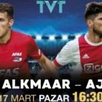 AZ Alkmaar - Ajax maçı TVT'de!