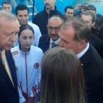 Cumhurbaşkanı Erdoğan, milli tekvandocularla görüştü