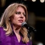 Caputova Slovakya'nın ilk kadın cumhurbaşkanı oldu