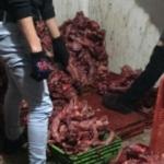 Mersin'de 1 ton kaçak kesilmiş tavuk eti ele geçirildi