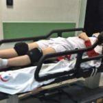 Voleybol maçında görünmez kaza: 2 yaralı