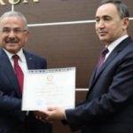 Ordu Büyükşehir Belediye Başkanı Hilmi Güler mazbatasını aldı