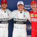  Çin Grand Prix'inde pole pozisyonu Bottas'ın