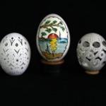 Yumurtaları sanat eserine dönüştürüyor