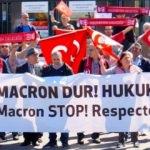 Macron'un 24 Nisan kararına tepki! AİHM önünde toplandılar