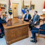 Bakan Albayrak, ABD Başkanı Trump ile g&ouml;r&uuml;şt&uuml;