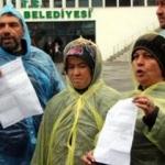 CHP'ye geçen belediyeden kovulan işçiler isyan etti