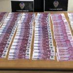 Gürcü şüpheli, sahte eurolarla yakalandı